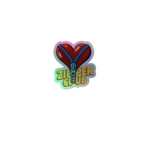 Zipper Club Heart Surgery Holographic Stickers
